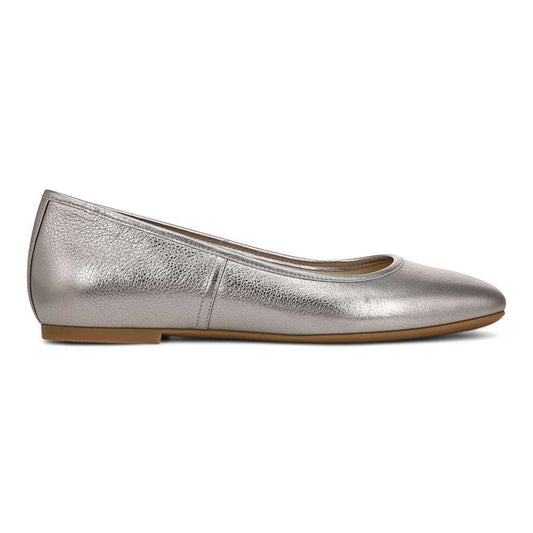 Orinda Ballet Flat - Pewter Metallic