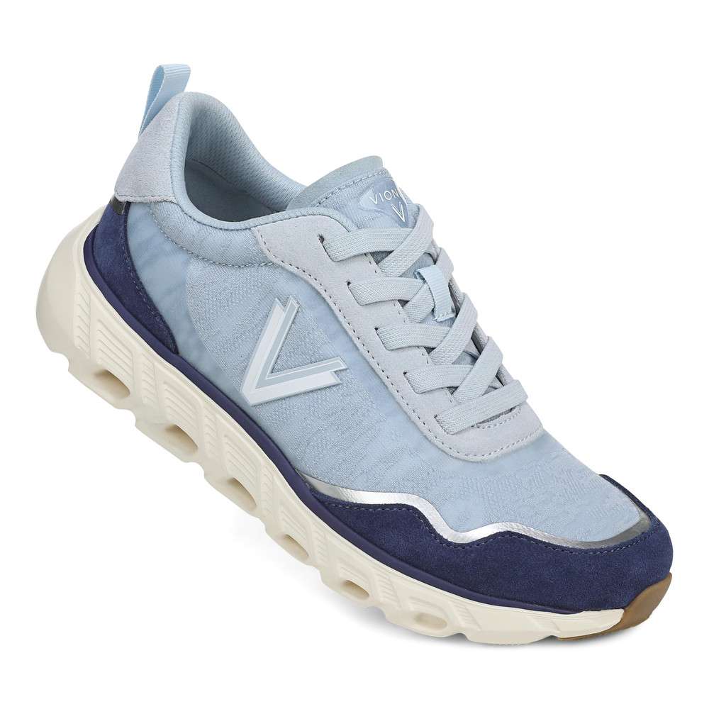 Presley Lace-up Sneaker - Blue Mist