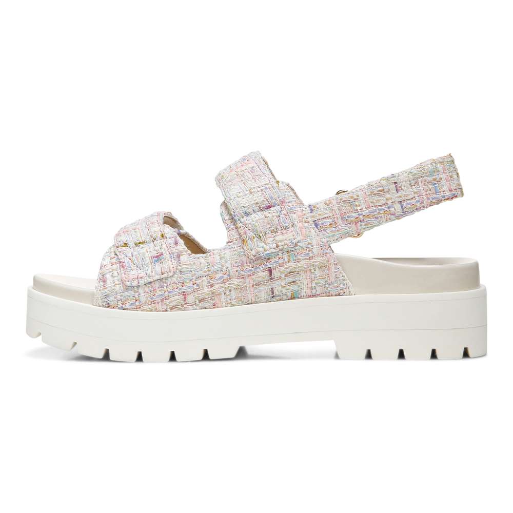 Marselle Lug Sandal - Peony Multi