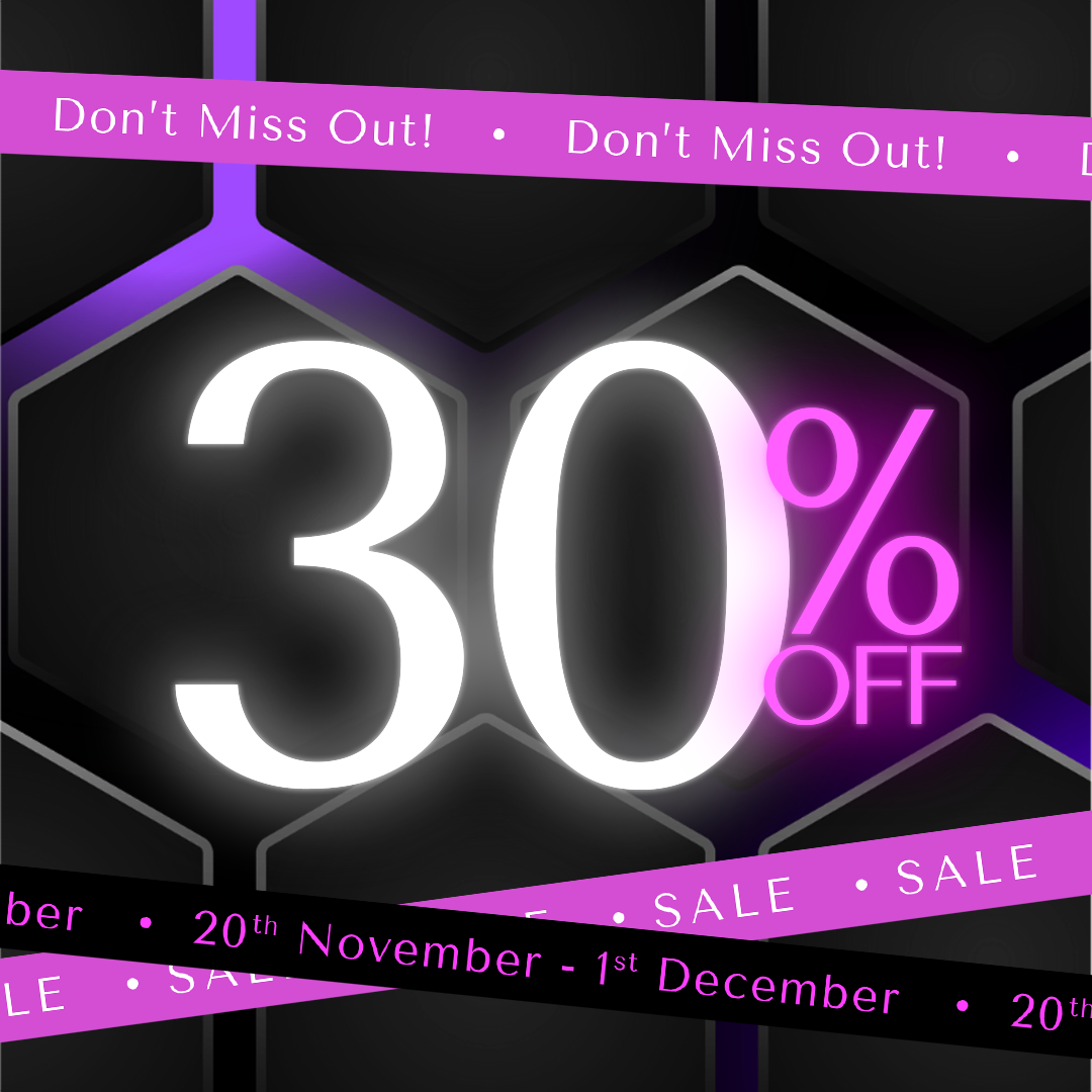 Black Friday - 30% OFF