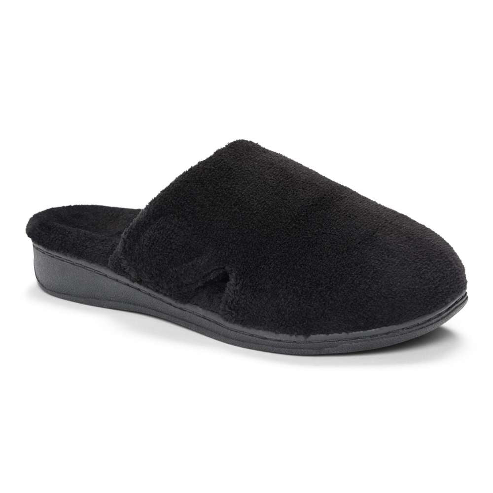 Gemma Mule Slipper - Black