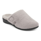 Gemma Mule Slipper - Light Grey
