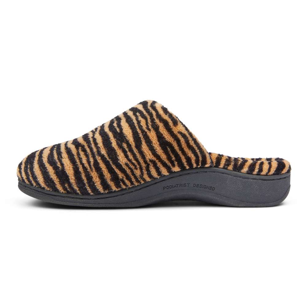 Gemma Mule Slipper - Tiger