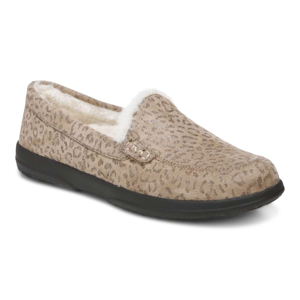 Lynez Slipper - Brown