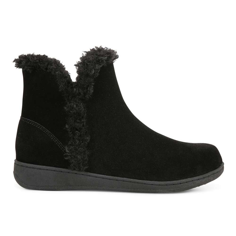 Unwind Bootie Slipper - Black