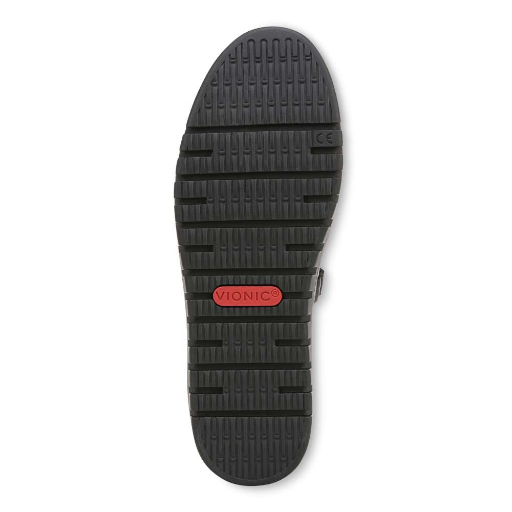 Uptown Mary-Jane - Black Leather
