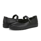 Uptown Mary-Jane - Black Leather