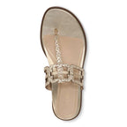 Alvana Toe Post Sandal - Gold