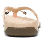 Bella Toe Post Sandal - Pale Blush