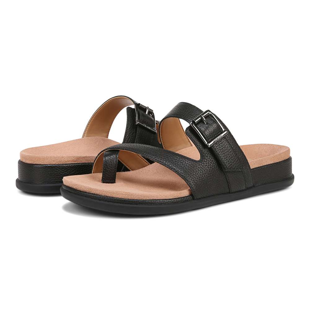 Carmela Slide - Black