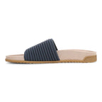 Evie Knit Slide - Dark Denim