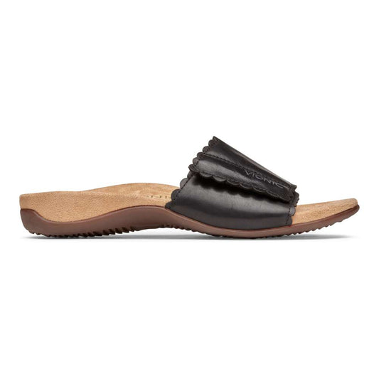 Florence Slide Sandal - Black