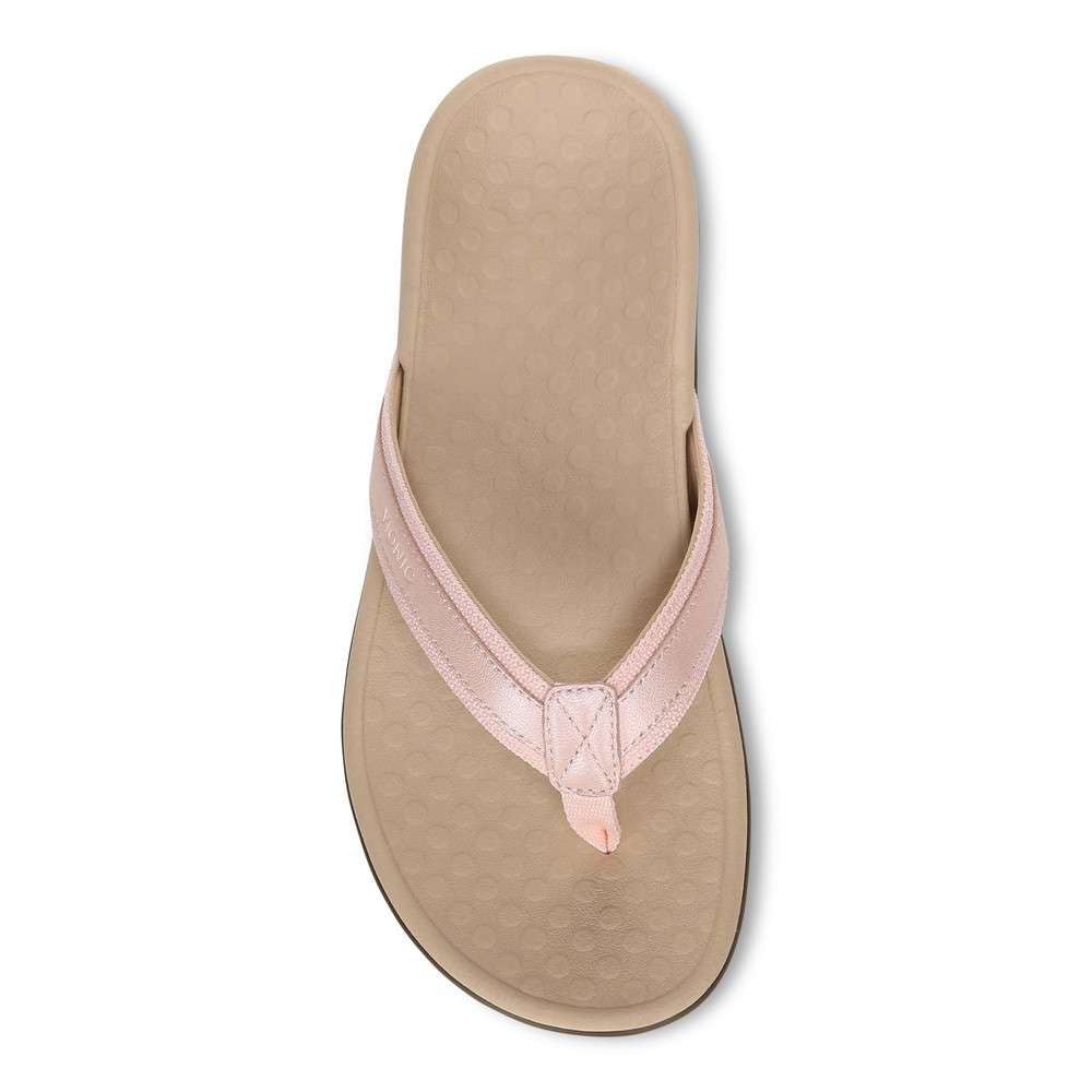 Islander Toe Post Sandal - Pale Blush