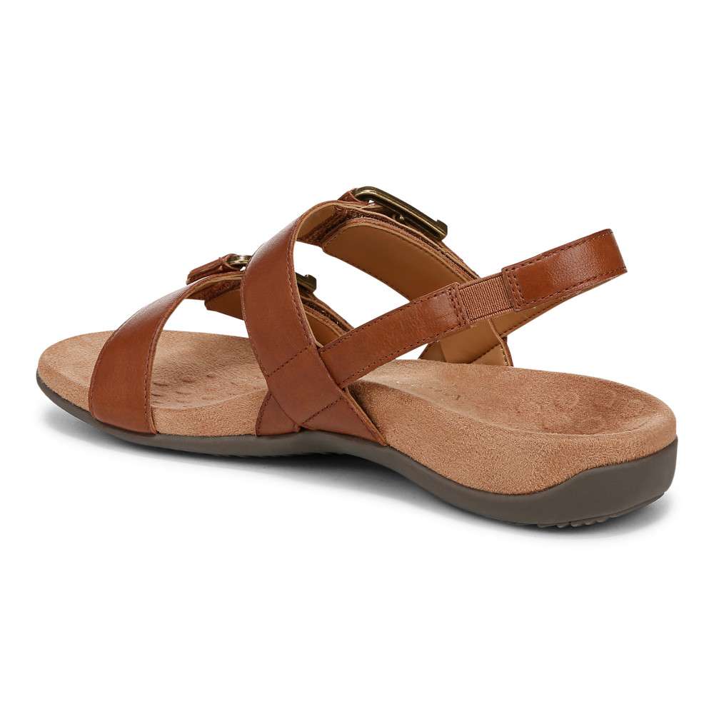 Reese Back Strap Sandal - Tan