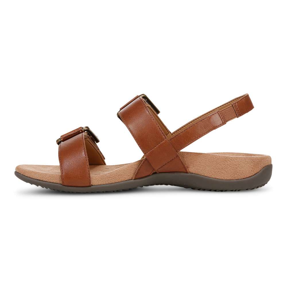 Reese Back Strap Sandal - Tan