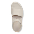 Awaken Recovery Sandal - Cream Leather