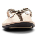 Bella Toe Post Sandal - Pewter