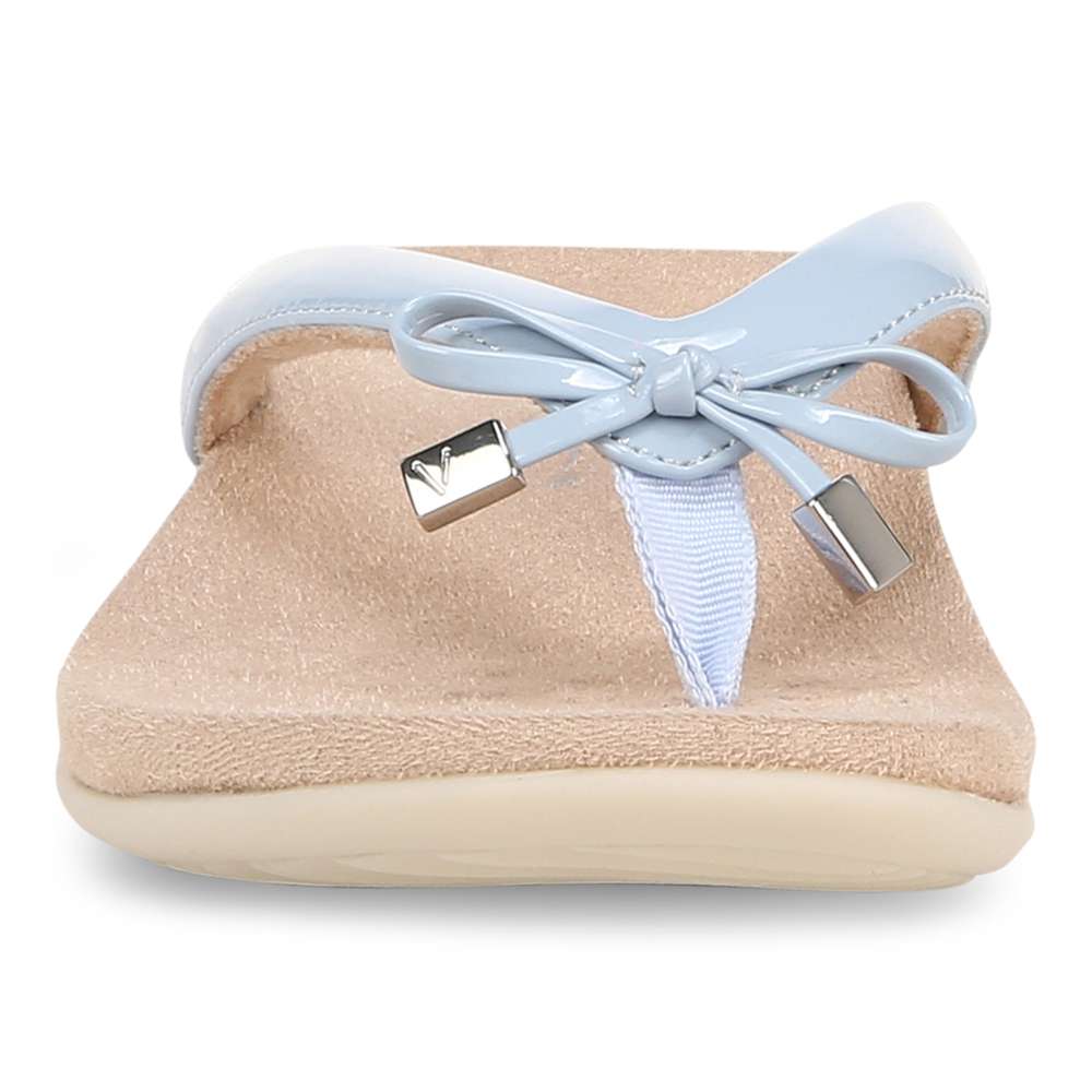 Bella Toe Post Sandal - Skyway Blue