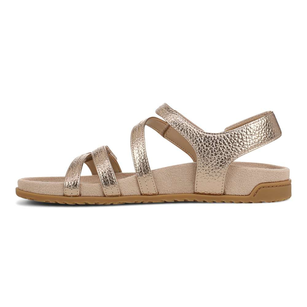 Essie Strappy Sandal - Bronze