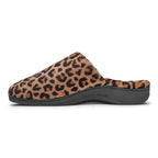 Gemma Mule Slipper - Natural Leopard