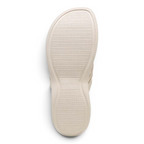 High Tide II Platform Sandal - White/Cream
