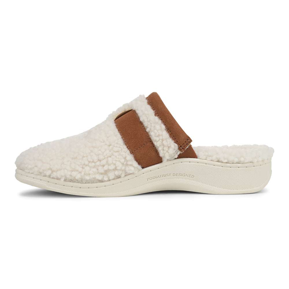 Izzy Slipper - Cream