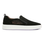 Kimmie Perf Slip-On Casual Sneaker - Black Suede