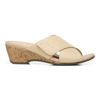 Leticia Wedge Sandal - Semolina
