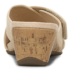 Leticia Wedge Sandal - Semolina