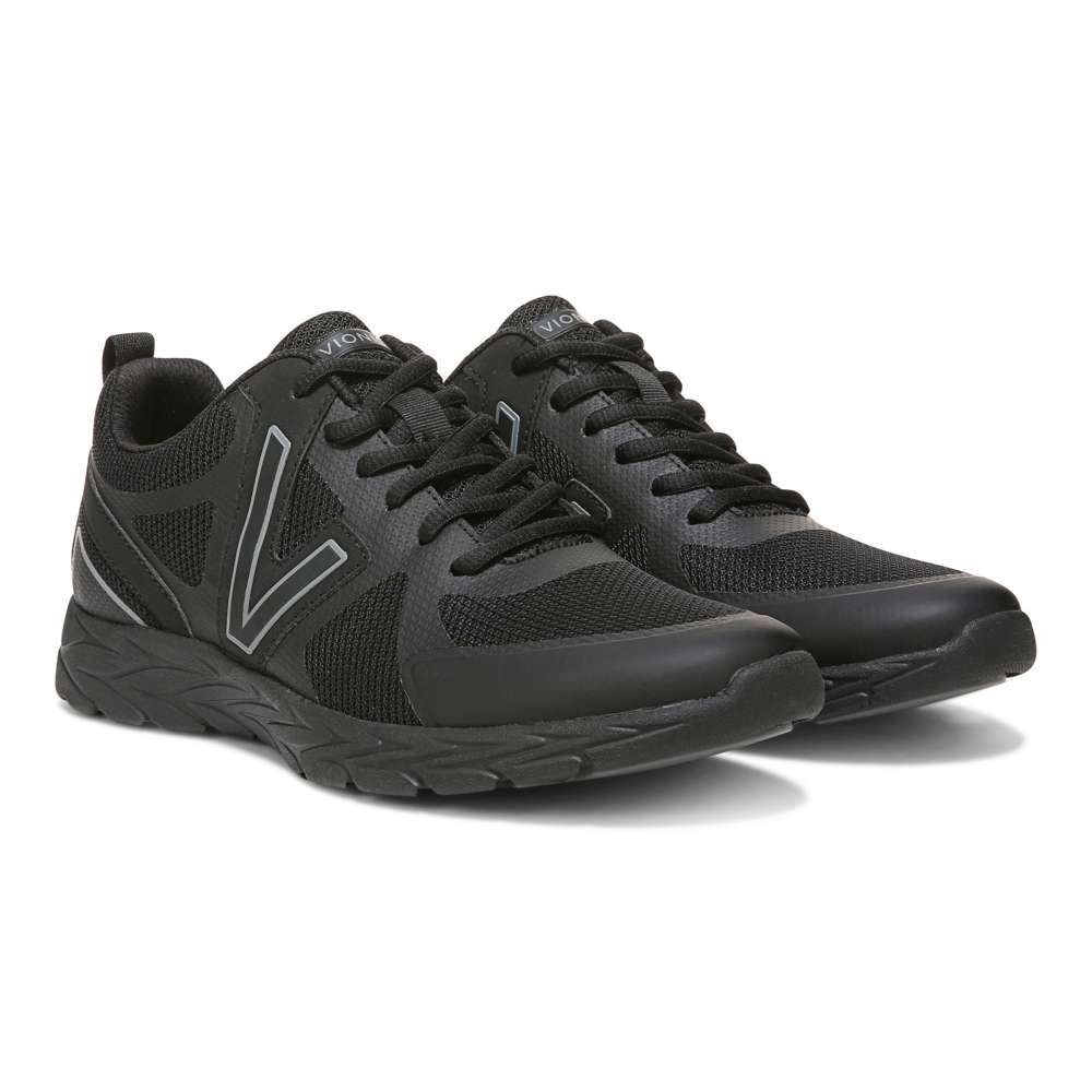 Miles II Sneaker - Black/Charcoal
