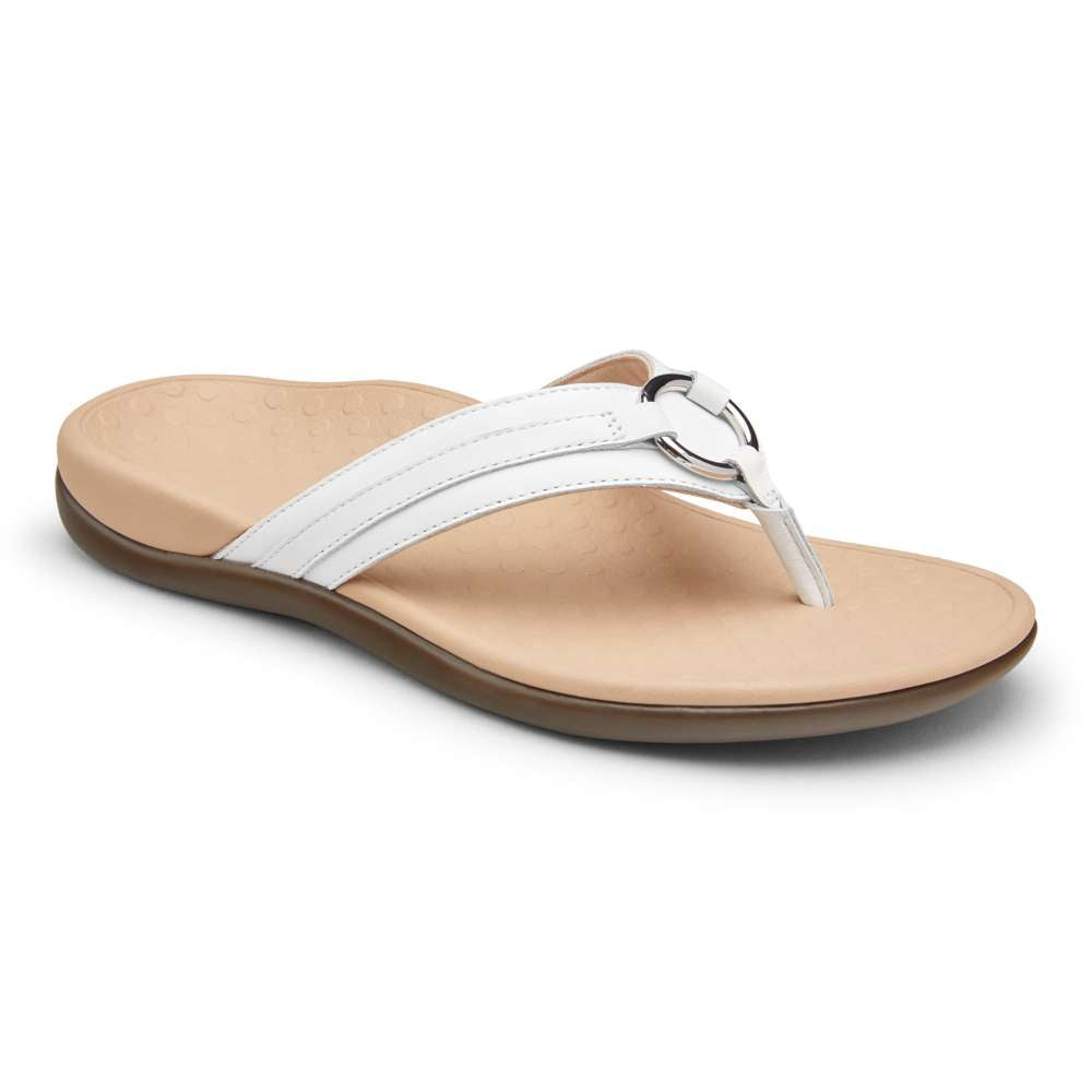 Tide Aloe Toe Post - White